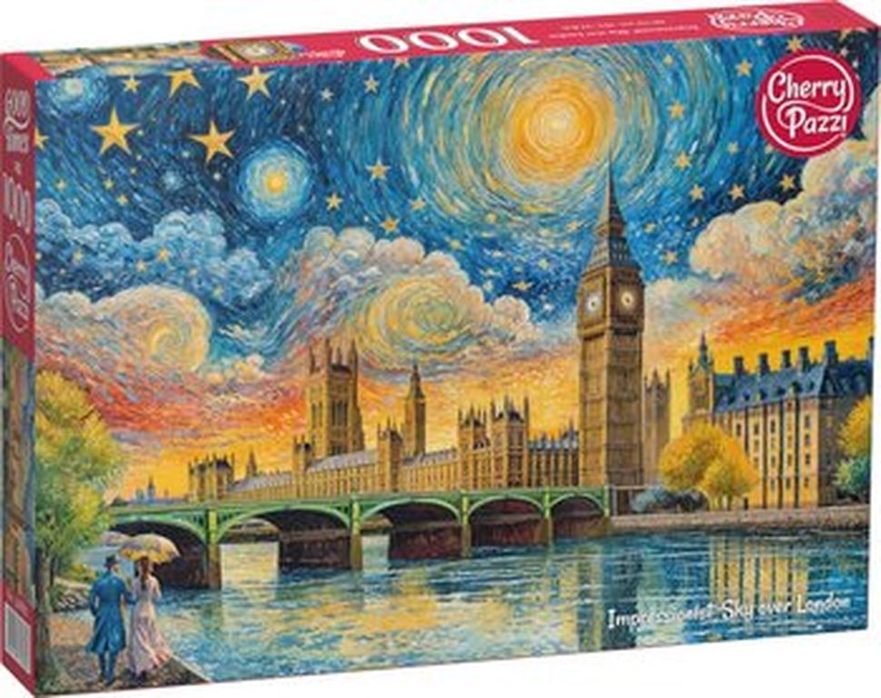 Impressionist Sky Over London
